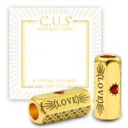 C.U.S® gioielli Message beads C.U.S®