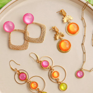 Set di ispirazione Idee per creare gioielli con i cabochon Polaris Elements