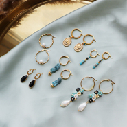 Set di ispirazione Crea imperdibili orecchini a cerchio in acciaio inossidabile