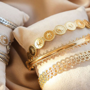 Set di ispirazione Ecco come indossare i bracciali bangle in acciaio inossidabile