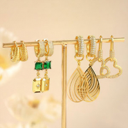 Set di ispirazione Ecco come personalizzare i tuoi orecchini in ottone TQ