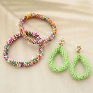 Set di ispirazione Libera la tua creatività e crea orecchini sfaccettati