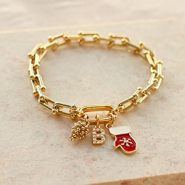 Set di ispirazione Mettiti all’opera con ciondoli in metallo da inverno