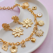 Set di ispirazione Crea splendidi gioielli con ciondoli in acciaio inossidabile