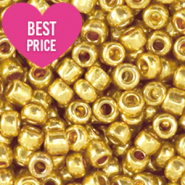 ORA PERMANENTEMENTE SCONTATE! Perline di vetro rocailles 6/0 (4 mm)