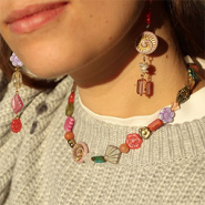 Set di ispirazione Crea gioielli colorati con perline in vetro ceco