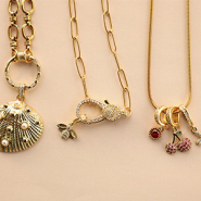 Set di ispirazione Lasciati ispirare dai ciondoli e chiusure in metallo TQ ottone