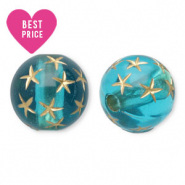 Oltre 100 articoli a prezzo sempre basso Perline in acrilico con eleganti dettagli dorati!