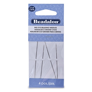 Beadalon ago infilaperle con occhiello 5.7cm argento