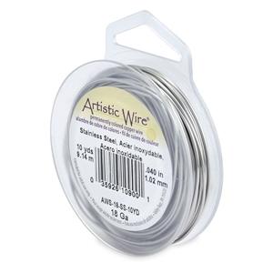 Artistic Wire 18 Gauge acciaio inossidabile