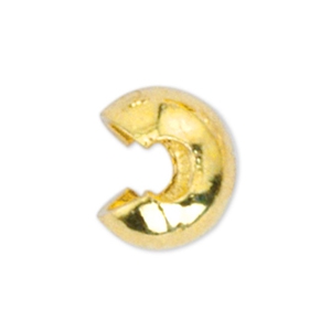 Beadalon coprischiaccini 6mm oro