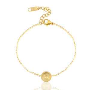 Braccialetti Polaris per cabochon 7mm o Swarovski Elements 2088-SS34 oro