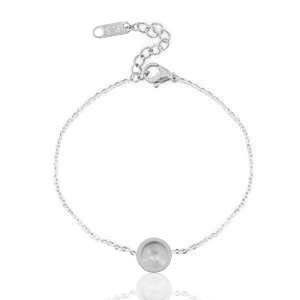 Braccialetti Polaris per cabochon 7mm o Swarovski Elements 2088-SS34 argento