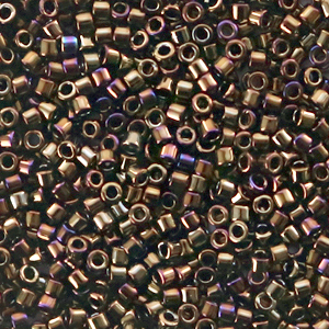 Perline Miyuki Delica 11/0 Metallic iris brown DB-7