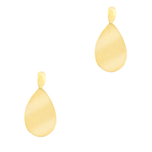 Ciondoli in acciaio inossidabile goccia oro