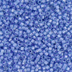 Perline Miyuki Delica 11/0 Fancy lined lavender blue DB-2388