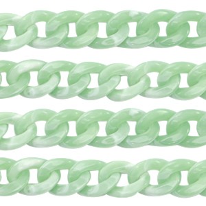 Catena in acrilico 19mm verde