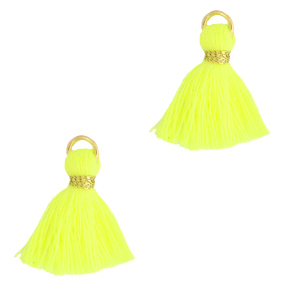 Nappine 1.5cm oro-giallo neon
