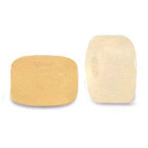 Perline di pietra naturale Quarzo a dischetto 6x3mm arancione ambra