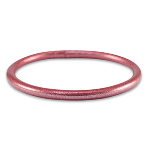 Braccialetti tempio buddista 5mm taglia M rosa peonia