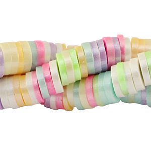 Perline Katsuki 6mm multicolor-effeto perlato