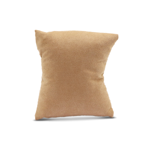 Espositore per bigiotteria cuscinetto velluto morbido marrone camello