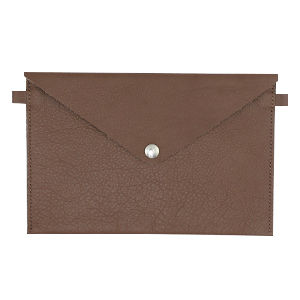 Pochette marrone medio