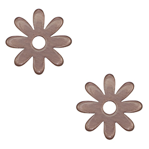 Pendenti Polaris Lucido fiore lavanda smerigliata