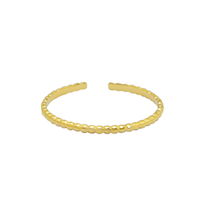 Anelli in acciaio inossidabile oro