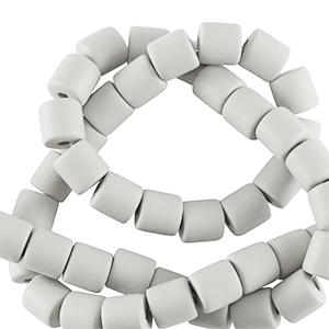 Perline di polimero 6mm grigio chiaro