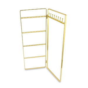 Espositore per bigiotteria per orecchini e collane oro