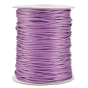 Coda di topo intrecciato 1.5mm viola lilla