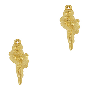 Ciondoli in acciaio inossidabile conchiglia oro