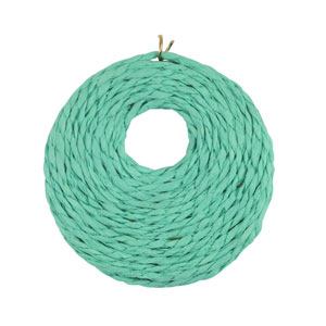 Pendenti in rafia 53mm verde