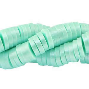 Perline Katsuki 6mm menta delicato-effeto perlato