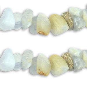 Perline in pietra naturale chips Agata lilac