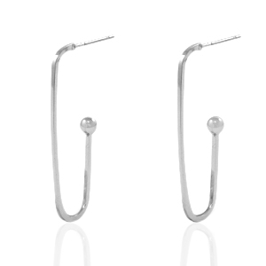 Componenti di metallo DQ orecchini argento antico (privo di nichel)