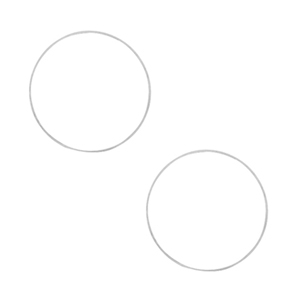 Componenti di metallo DQ anellino chiuso 10mm argento antico (privo di nichel)