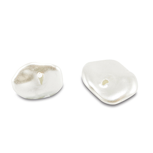 Imitazione di perle d'acqua dolce bianco