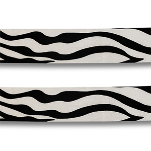 Bandana zebra nero-bianco
