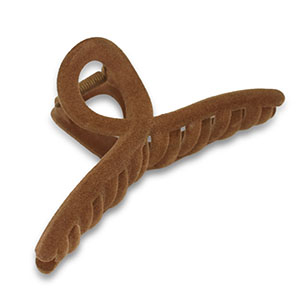 Accessori fermaglio per capelli marrone