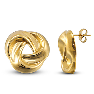 Pendientes Acero Inox oro