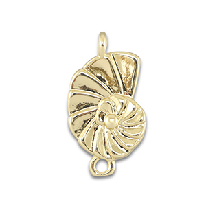 Metallo TQ in ottone distanziatore lumaca oro