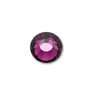 Preciosa SS30 a fondo piatto amethyst