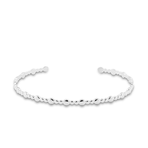 Bracciali in acciaio inossidabile bangle argento
