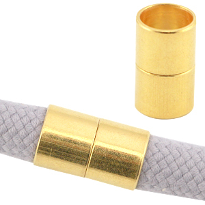 Chiusura magnetica di metallo DQ &Oslash;10mm oro