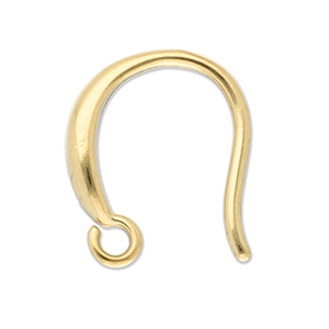 Componenti in acciaio inossidabile orecchini / monachella oro