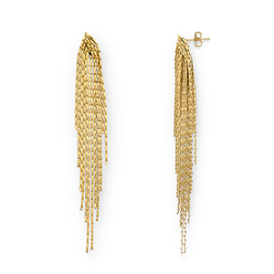 Orecchini in acciaio inossidabile oro