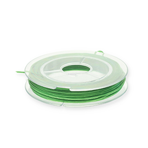 Filo infilaperle elastico 0.8mm verde