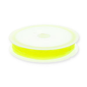 Filo infilaperle elastico 0.8mm giallo neon